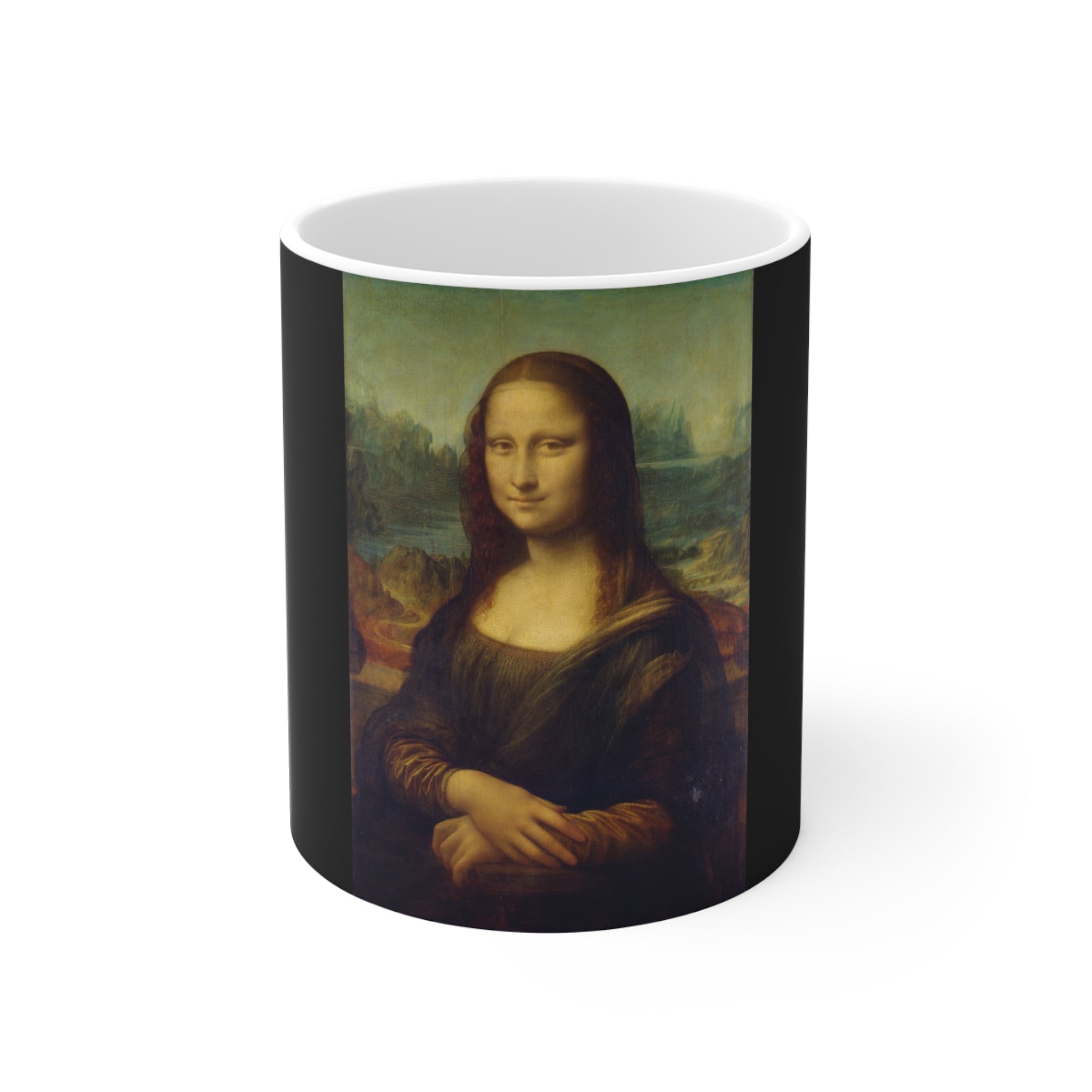 Mona Lisa Judging Your Coffee